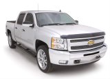 Lund 01-13 Chevy Silverado 1500 Crew Cab 5in. Oval Curved Steel Nerf Bars - Black thumbnail 2