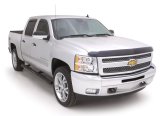Lund 01-13 Chevy Silverado 1500 Crew Cab 5in. Oval Curved Steel Nerf Bars - Black thumbnail 7