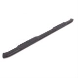 Lund 15-17 Chevy Colorado Ext. Cab 5in. Oval Curved Steel Nerf Bars - Black thumbnail 1
