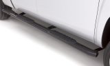 Lund 01-14 Chevy Silverado 2500 Crew Cab (6.5ft. Bed) 5in. Oval WTW Steel Nerf Bars - Black thumbnail 4