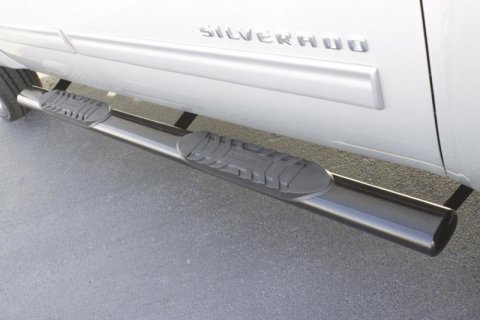 Lund 03-09 Dodge Ram 2500 Quad Cab 5in. Oval Straight SS Nerf Bars - Polished thumbnail 5