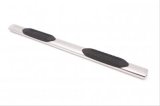 Lund 07-17 Chevy Silverado 1500 Ext. Cab 6in. Oval Straight SS Nerf Bars - Polished thumbnail 2