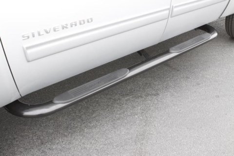 Lund 15-17 Chevy Colorado Crew Cab 4in. Oval Curved SS Nerf Bars - Polished thumbnail 5