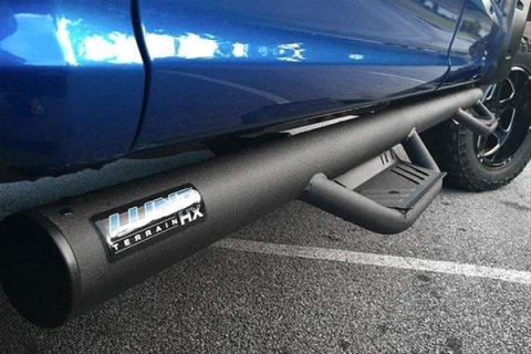 Lund 14-18 Toyota 4Runner SR5/Trail/TRD PRO Terrain HX Step Nerf Bars - Black thumbnail 1