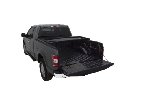 Lund 19-23 Chevrolet Silverado 1500 6.5ft Bed Genesis Tri-Fold Tonneau - Black thumbnail 6