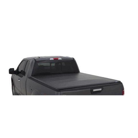 Lund 19-23 Chevrolet Silverado 1500 6.5ft Bed Genesis Tri-Fold Tonneau - Black thumbnail 9