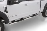 Lund 2019 Ford Ranger 5in. Oval Curved SS Nerf Bars - Polished thumbnail 5