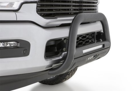 Lund 20-22 Chevrolet Silverado 2500HD/3500HD Bull Bar w/Light & Wiring - Black thumbnail 7