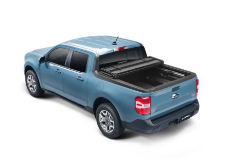 Lund 22-23 Ford Maverick (4.5ft Bed) Hard Fold Tonneau Cover - Black thumbnail 2