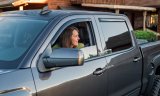 Lund 19-23 Dodge Ram 1500 Crew Cab Ventvisor Elite - Blue Grey (4 Pc.) thumbnail 3