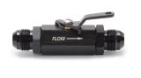 Russell Performance Shutoff Valve -8 AN Male Black Finish thumbnail 1
