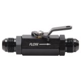 Russell Performance Shutoff Valve -8 AN Male Black Finish thumbnail 3