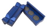 Russell Performance Blue Anodized Billet Aluminum Vice Jaws thumbnail 1