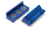 Russell Performance Blue Anodized Billet Aluminum Vice Jaws thumbnail 4