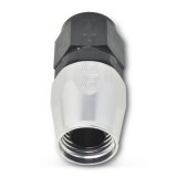 Russell Performance -4 AN Black/Silver Straight Full Flow Hose End thumbnail 7