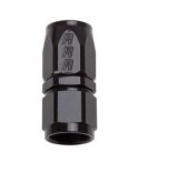 Russell Performance -4 AN Black Straight Full Flow Hose End thumbnail 1