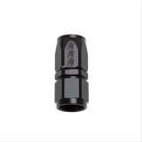 Russell Performance -6 AN Black Straight Full Flow Hose End thumbnail 1