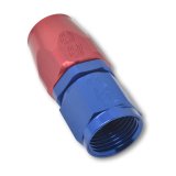 Russell Performance -8 AN Red/Blue Straight Full Flow Hose End thumbnail 6