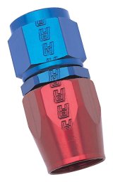 Russell Performance -12 AN Red/Blue Straight Full Flow Hose End thumbnail 2