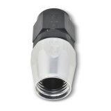 Russell Performance -12 AN Black/Silver Straight Full Flow Hose End thumbnail 5
