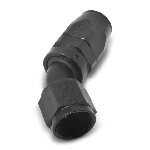 Russell Performance -8 AN Black 45 Degree Full Flow Hose End thumbnail 6