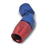 Russell Performance -10 AN Red/Blue 45 Degree Full Flow Hose End thumbnail 6
