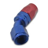 Russell Performance -16 Red/Blue 45 Degree Full Flow Hose End thumbnail 5