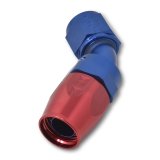 Russell Performance -20 AN Red/Blue 45 Degree Full Flow Hose End thumbnail 7