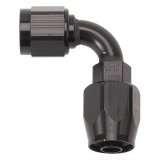 Russell Performance -4 AN Black 90 Degree Full Flow Hose End thumbnail 1