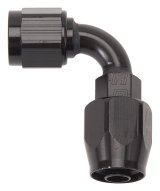 Russell Performance -4 AN Black 90 Degree Full Flow Hose End thumbnail 2