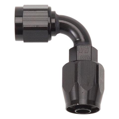Russell Performance -12 AN Black 90 Degree Full Flow Hose End thumbnail 3