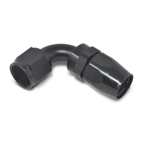Russell Performance -12 AN Black 90 Degree Full Flow Hose End thumbnail 6