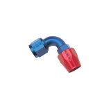 Russell Performance -16 AN Red/Blue 90 Degree Full Flow Hose End thumbnail 3