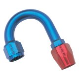 Russell Performance -12 AN Red/Blue 180 Degree Full Flow Hose End (1-1/2in Centerline Radius) thumbnail 3