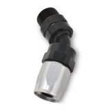 Russell Performance -10 AN Black Male SAE Port to -8 Hose 90 Degree (-10 Port 7/8in-14 Thread) thumbnail 5