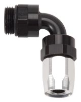 Russell Performance Hose End #6 to #6 Radius Inlet Port 90 Deg Blk/Clr thumbnail 3
