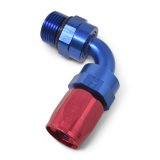 Russell Performance Hose End #8 Hose to #8 Radius Inlet Port 90 Deg Red/Blue thumbnail 5