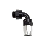 Russell Performance Hose End #8 Hose to #8 Radius Inlet Port 90 Deg Blk/Clr thumbnail 4