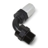 Russell Performance Hose End #8 Hose to #8 Radius Inlet Port 90 Deg Blk/Clr thumbnail 5