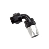 Russell Performance Hose End #8 Hose to #8 Radius Inlet Port 90 Deg Blk/Clr thumbnail 6