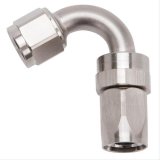 Russell Performance -8 AN Endura 120 Degree Full Flow Swivel Hose End (With 3/4in Radius) thumbnail 1