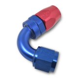 Russell Performance -10 AN Red/Blue 120 Degree Full Flow Swivel Hose End (With 15/16in Radius) thumbnail 5
