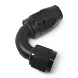 Russell Performance -10 AN Black 120 Degree Full Flow Swivel Hose End thumbnail 3