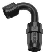 Russell Performance -12 AN Black 120 Degree Full Flow Swivel Hose End thumbnail 3