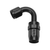 Russell Performance -12 AN Black 120 Degree Full Flow Swivel Hose End thumbnail 4