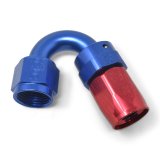 Russell Performance -8 AN Red/Blue 150 Degree Full Flow Swivel Hose End (With 3/4in Radius) thumbnail 6