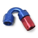Russell Performance -10 AN Red/Blue 150 Degree Full Flow Swivel Hose End (With 15/16in Radius) thumbnail 7