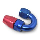Russell Performance -8 AN Red/Blue 180 Degree Full Flow Swivel Hose End (With 3/4in Radius) thumbnail 7