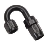 Russell Performance -8 AN Black 180 Degree Full Flow Swivel Hose End thumbnail 2