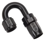 Russell Performance -10 AN Black 180 Degree Full Flow Swivel Hose End thumbnail 2